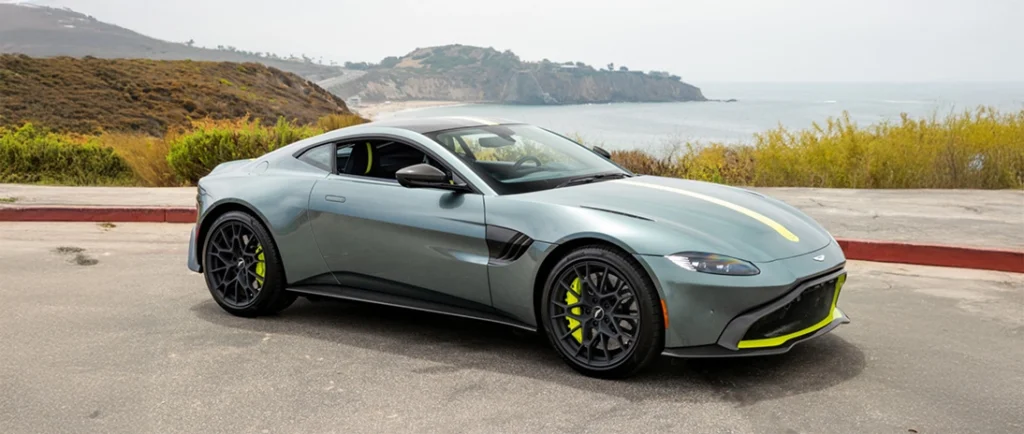Aston Martin Vantage AMR – Stirling Green with lime accents