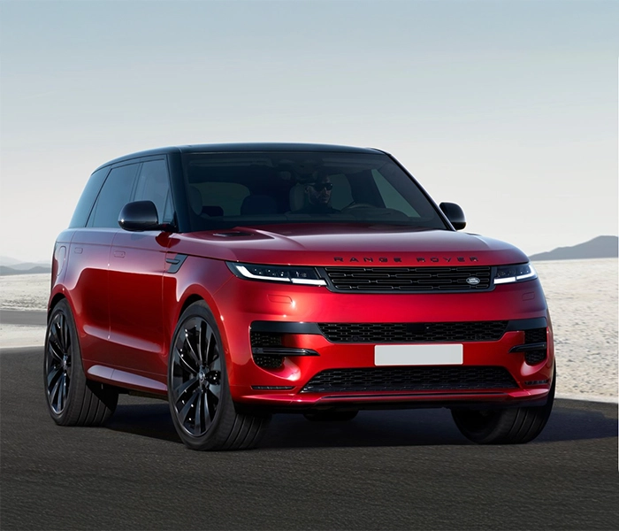 Red Range Rover